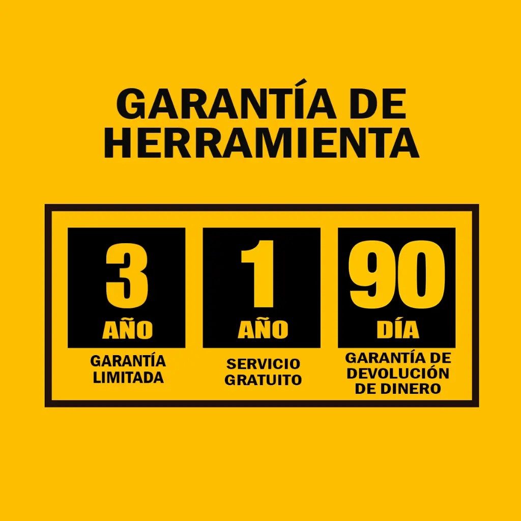 Garantía de herramienta DEWALT