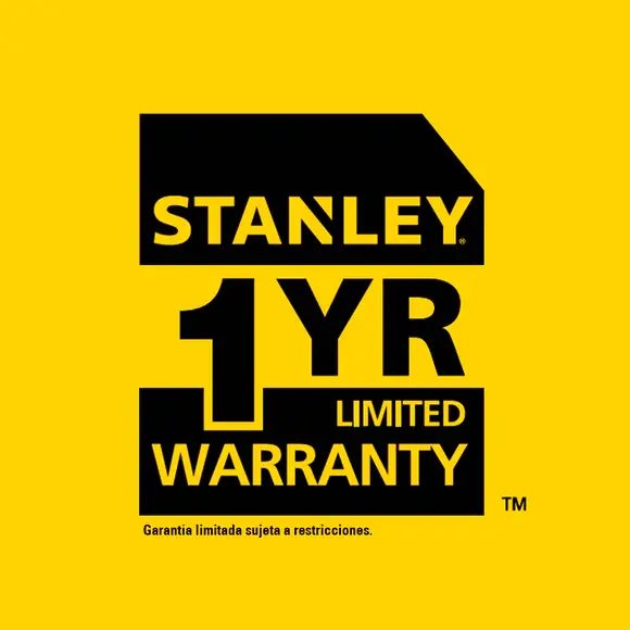 Garantía limitada STANLEY de 1 año